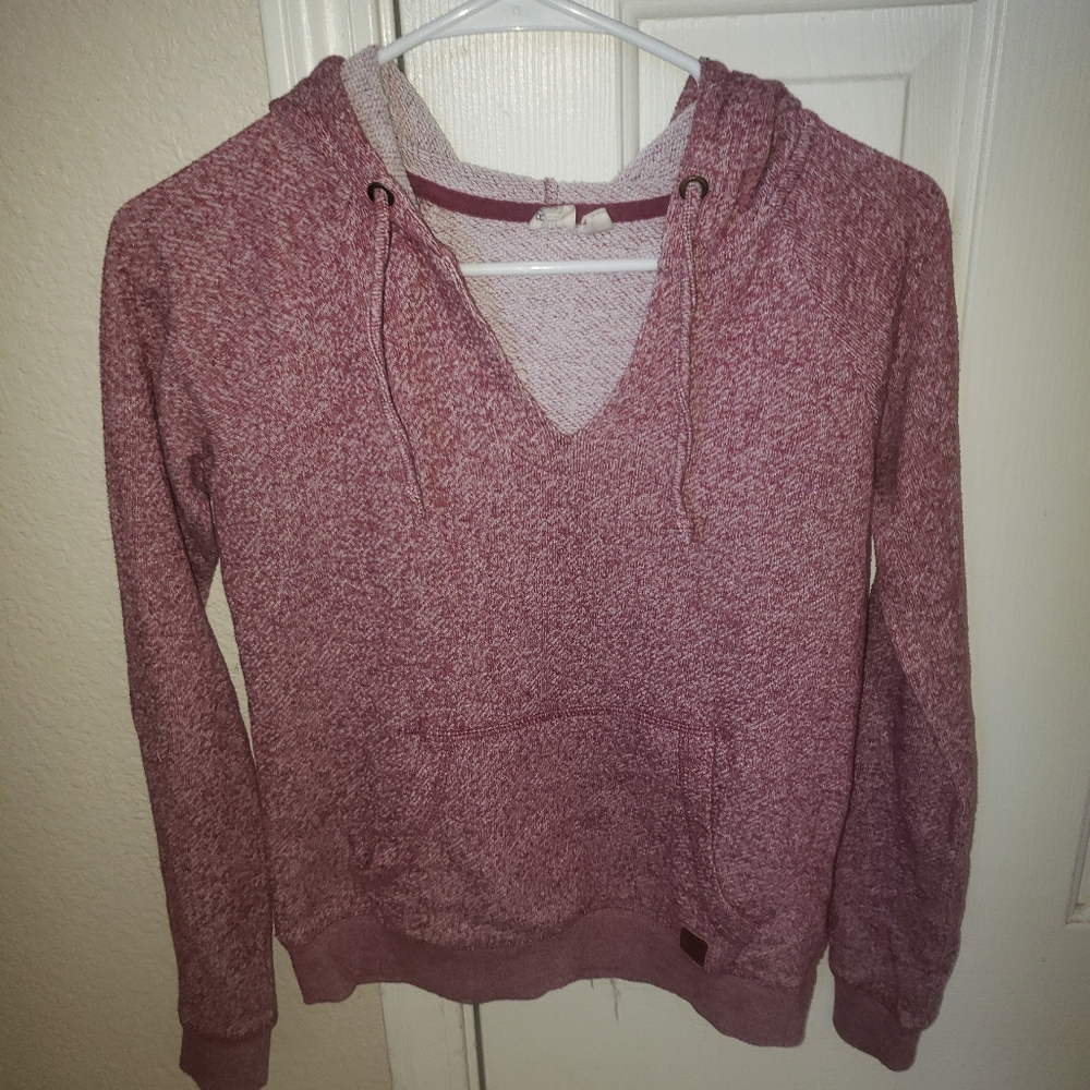 Burgundy Roxy XS sweatshirt